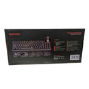 REDRAGON DRAGON WARRIOR MECHANICAL GAMING KEYBOARD (BLACK) (DUST-PROOF BLUE) (K603P-KBS) - DataBlitz
