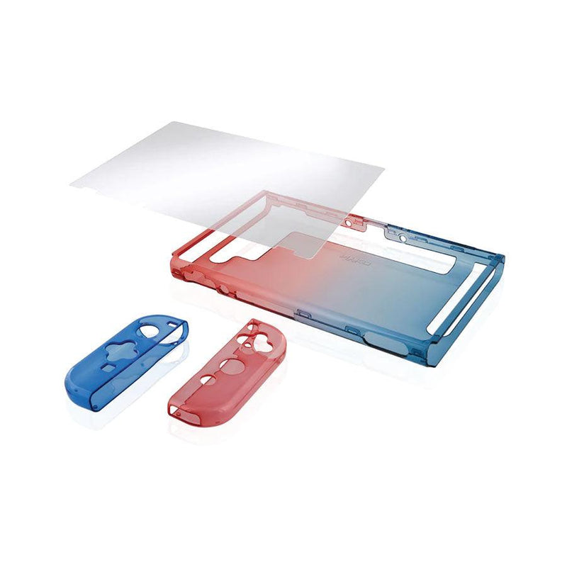 NYKO NSW THIN CASE RED/BLUE FOR NINTENDO SWITCH - DataBlitz