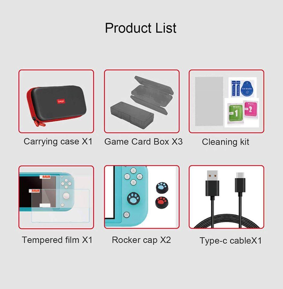 IPEGA 9 IN 1 ESSENTIAL KIT FOR N-SWITCH LITE (PG-SL001) - DataBlitz