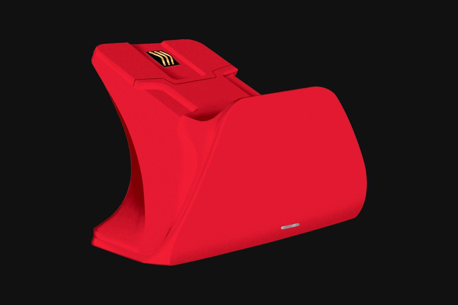 RAZER UNIVERSAL QUICK CHARGING STAND FOR XBOX / XBOX X/S / XBOX ONE ELITE CONTROLLER (PULSE RED) - DataBlitz