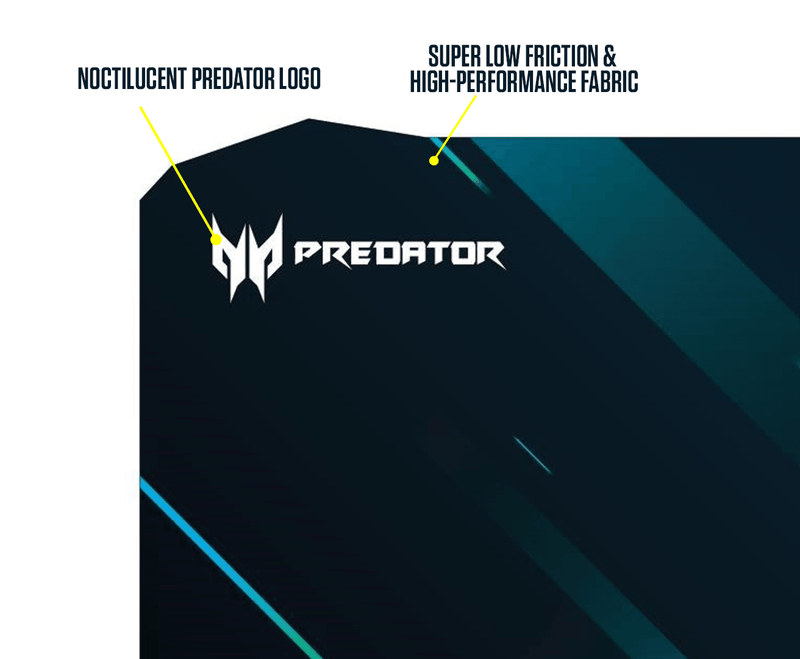 ACER PREDATOR GAMING MOUSE PAD PMP010 (M SIZE W/ METEOR SHOWER) - DataBlitz