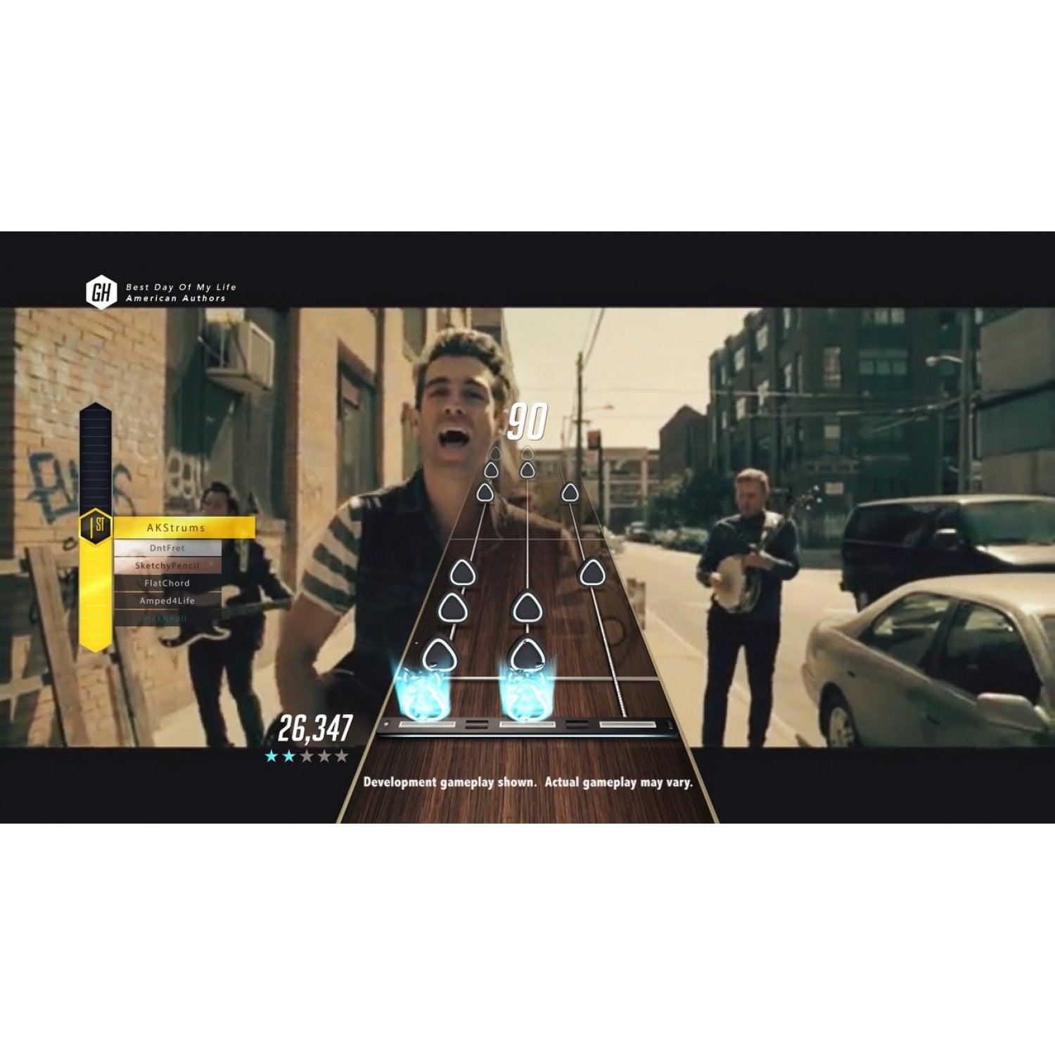 PS4 GUITAR HERO LIVE REG.4 W/GUITAR - DataBlitz