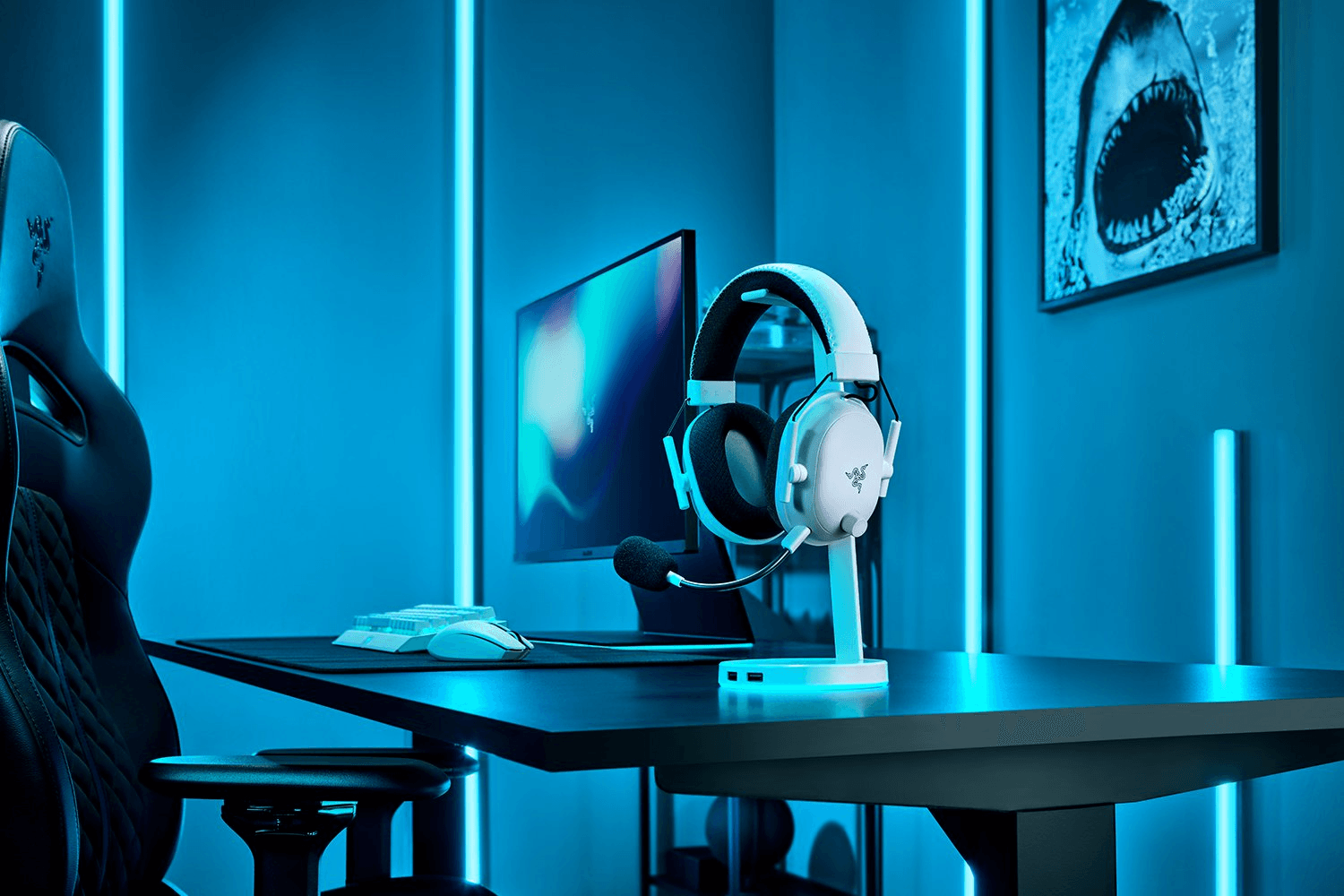 RAZER BLACKSHARK V2 PRO WIRELESS ESPORTS GAMING HEADSET (WHITE EDITION) - DataBlitz