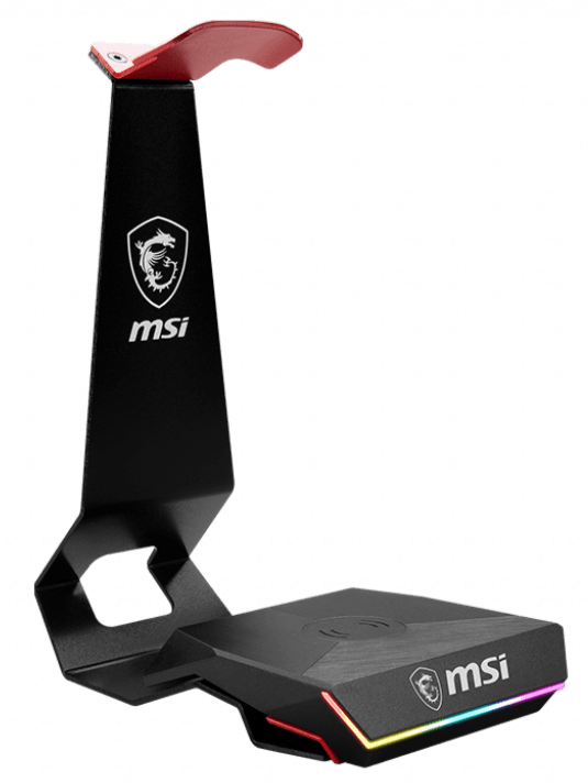 MSI IMMERSE HS01 COMBO HEADSET STAND + WIRELESS CHARGER - DataBlitz