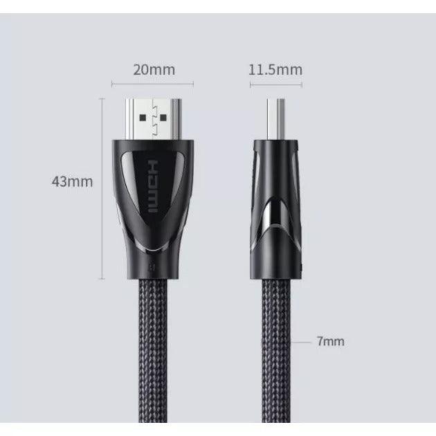 UGREEN HDMI 2.1 Male To Male Cable 2m (Black) (HD140/80403) - DataBlitz