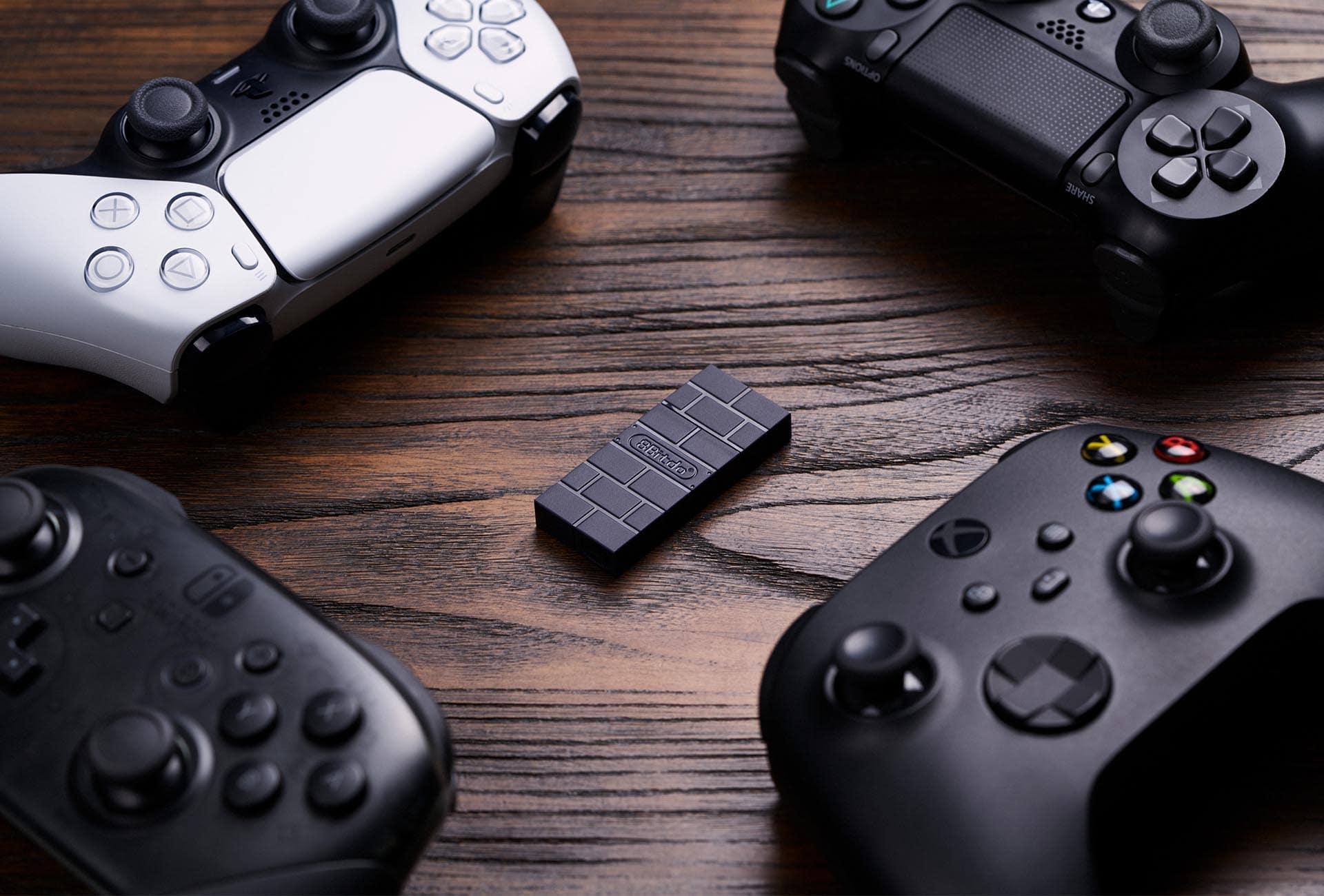 8BITDO USB WIRELESS ADAPTER 2 (BLACK EDITION) (83DC) SWITCH/WINDOWS/RASPBERRY PI) - DataBlitz