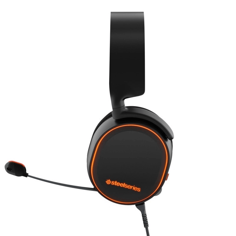 STEELSERIES ARCTIS SURROUND RGB GAMING HEADSET BLACK (PN61443)