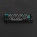 AKKO Black & Cyan 3068B Plus Multi-Modes RGB Mechanical Keyboard (AKKO CS Jelly Black) - DataBlitz