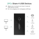 UGREEN 4-Port USB 3.0 Sharing Switch Box (Black) (US216/30768) - DataBlitz
