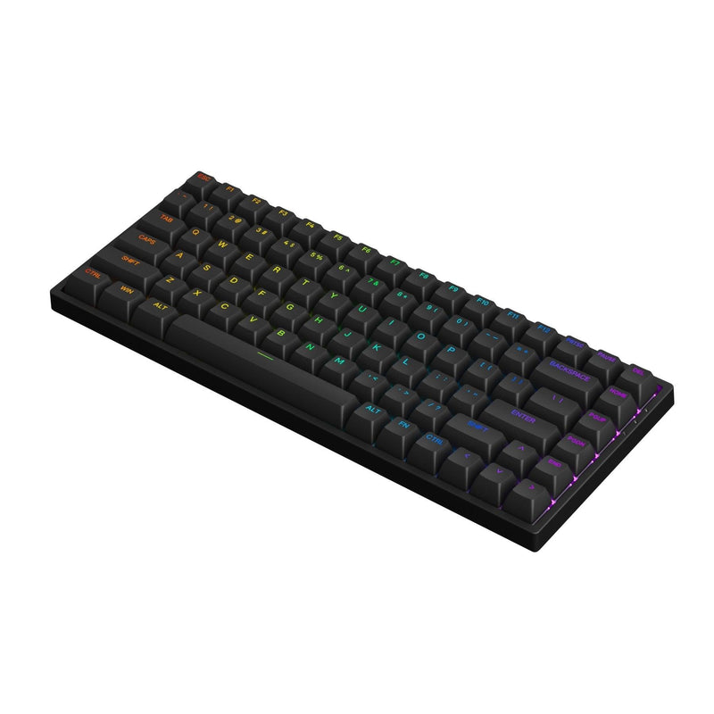 Akko 3084S Shine-Through RGB Hot-Swappable Mechanical Keyboard Black (Akko CS Jelly Purple) - DataBlitz