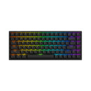 Akko 3084S Shine-Through RGB Hot-Swappable Mechanical Keyboard Black (Akko CS Jelly Purple) - DataBlitz