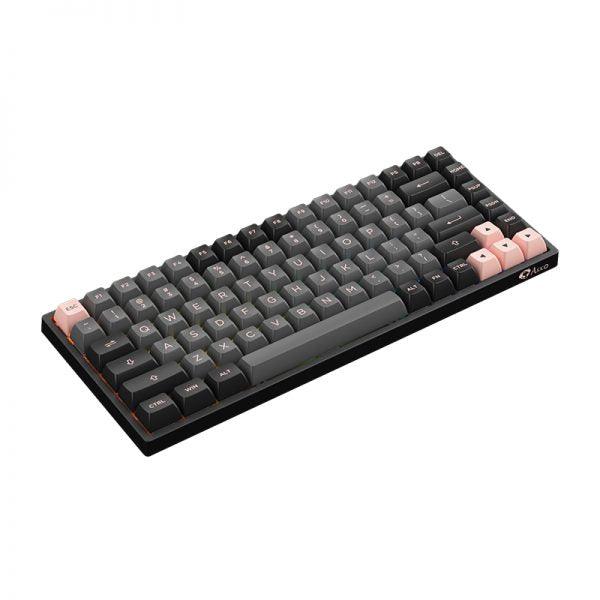 AKKO BLACK & PINK 3084B PLUS MECHANICAL KEYBOARD (AKKO CS JELLY PURPLE) - DataBlitz