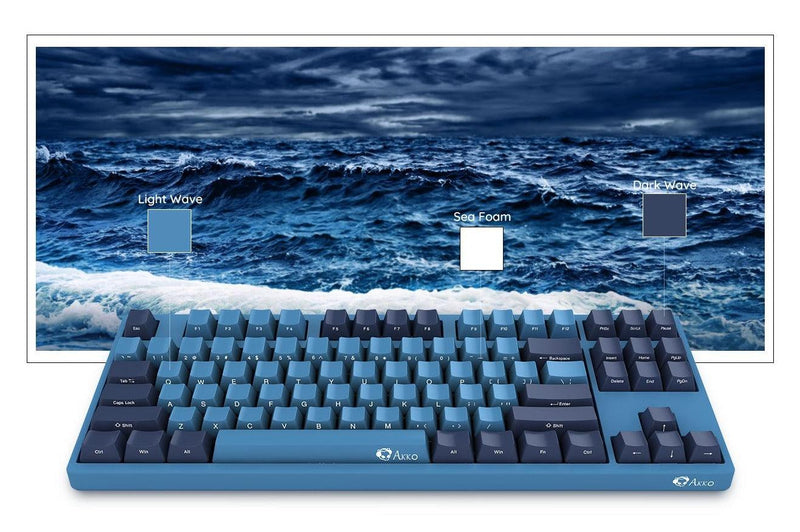AKKO OCEAN STAR 3087 SP MECHANICAL KEYBOARD (CHERRY MX BROWN) - DataBlitz