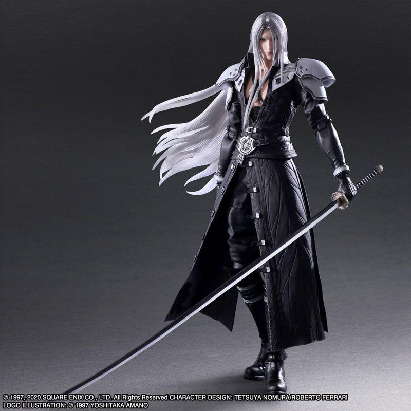 FINAL FANTASY VII REMAKE PLAY ARTS KAI ACTION FIGURE SEPHIROTH - DataBlitz