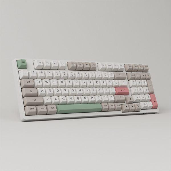 Akko 9009 Retro 3098B Multi-Modes RGB Mechanical Keyboard (AKKO CS Jelly White) - DataBlitz