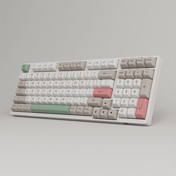 Akko 9009 Retro 3098B Multi-Modes RGB Mechanical Keyboard (AKKO CS Jelly White) - DataBlitz