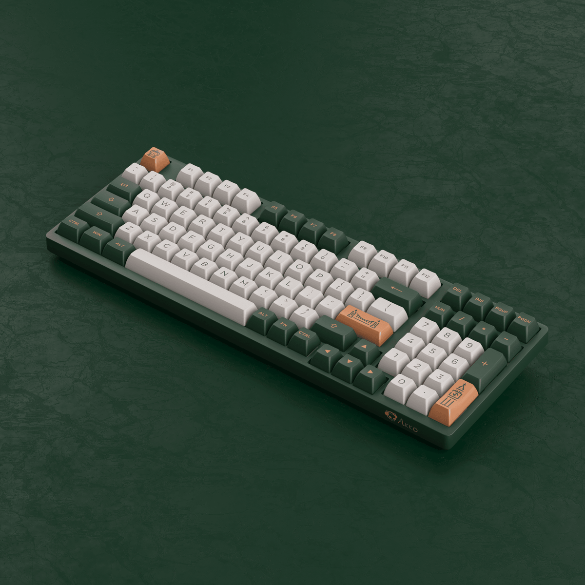 AKKO World Tour London 3098S Hotswappable RGB Mechanical Keyboard (Akko CS Silver) - DataBlitz