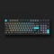 AKKO Black & Cyan 3098N Multi-Modes RGB Mechanical Keyboard (TTC Flame Red Switch) - DataBlitz