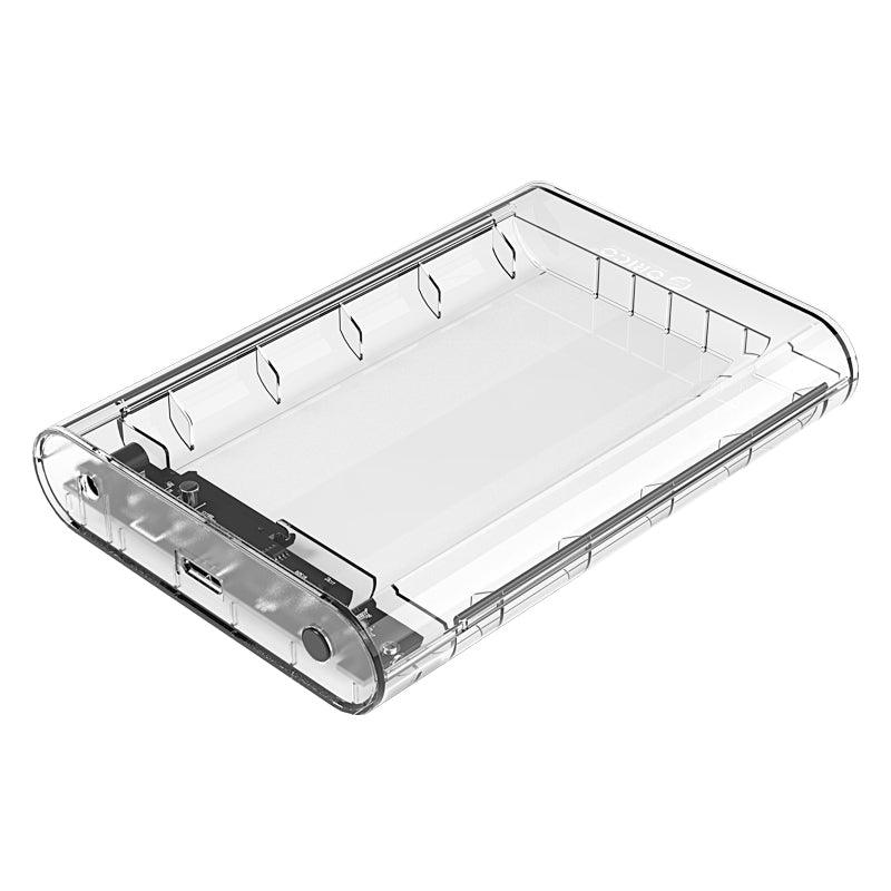 Orico 3.5 Inch USB 3.0 External Hard Drive Enclosure (Transparent) (3139U3/C3) - DataBlitz