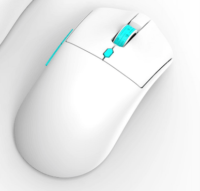 Vancer Gemini Castor Wireless Gaming Mouse (White)