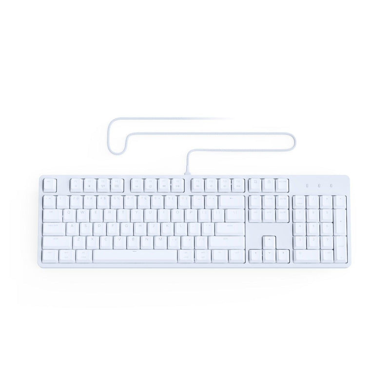 PWNAGE Ultra Custom Optical Mechanical Gaming Keyboard White (Clicky Blue Switches) (UC-MK-WF-OC) - DataBlitz