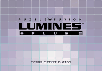 PS2 LUMINES PLUS PUZZLE FUSION - DataBlitz