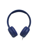 JBL Tune 500 Wired On-Ear Headphone (Blue) - DataBlitz