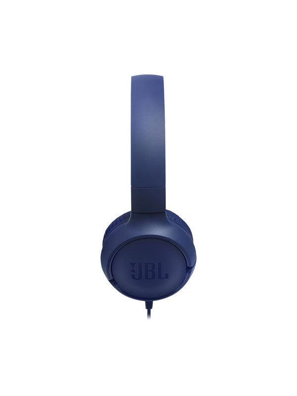 JBL Tune 500 Wired On-Ear Headphone (Blue)
