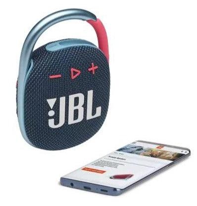 JBL CLIP 4 WATERPROOF BLUETOOTH WIRELESS SPEAKER (BLUE/PINK) - DataBlitz