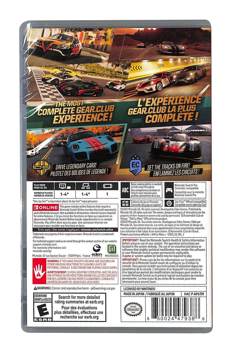 nintendo switch spiele gear club 2 NINTENDO SWITCH GEAR CLUB UNLIMITED 2 DEFINITIVE EDITION