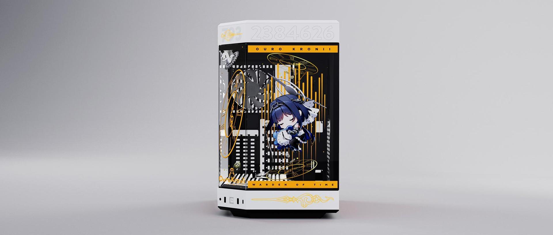 Hyte Ouro Kronii Y60 Dual Chamber Mid-Tower ATX Modern Aesthetic Case + Desk Pad Bundle - DataBlitz