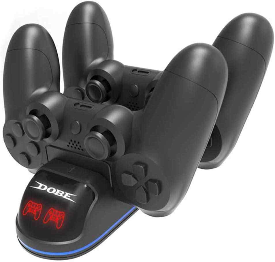 DOBE PS4 DUAL CHARGING DOCK FOR PS4 WIRELESS CONTROLLER (PS4/SLIM/PRO) TP4-18125 - DataBlitz