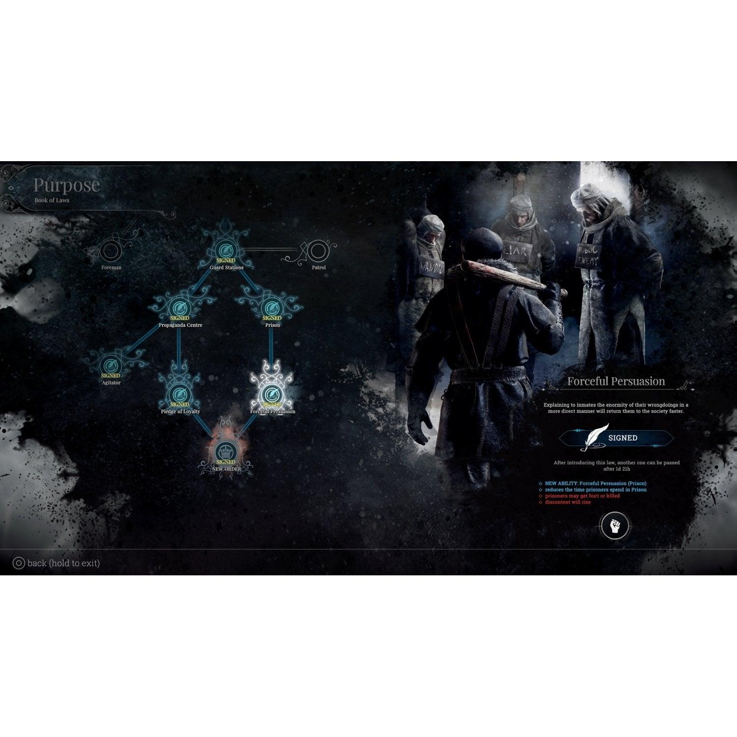 PS4 FROSTPUNK CONSOLE EDITION ALL (ENG/FR) - DataBlitz