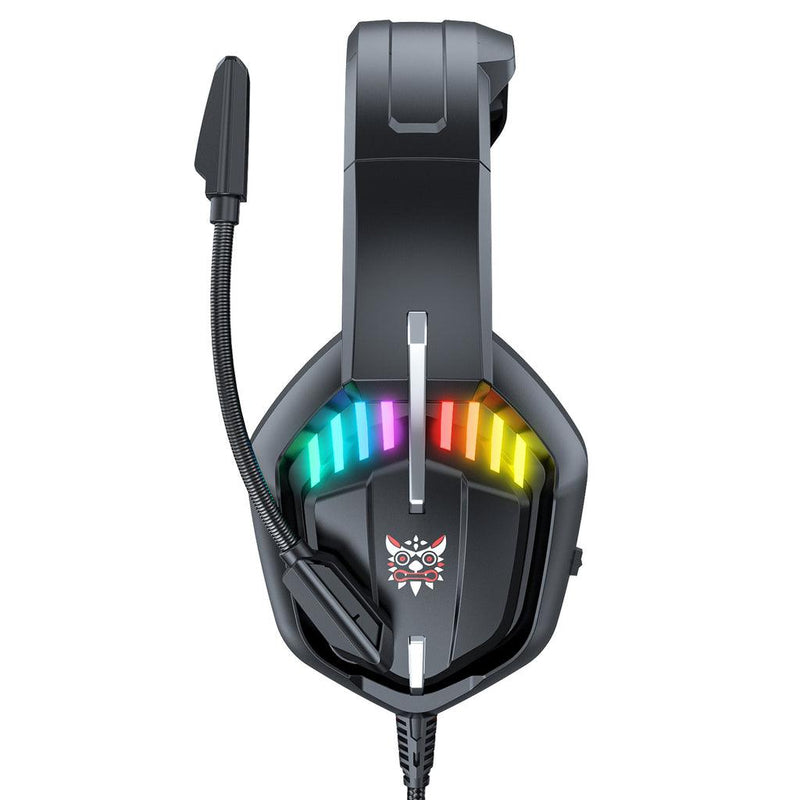 Onikuma X28 RGB Gaming Headset With Mic And Noise Cancelling (Black) - DataBlitz