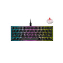 Corsair K65 RGB Mini 60% Mechanical Gaming Keyboard Cherry MX Red (Black) - DataBlitz