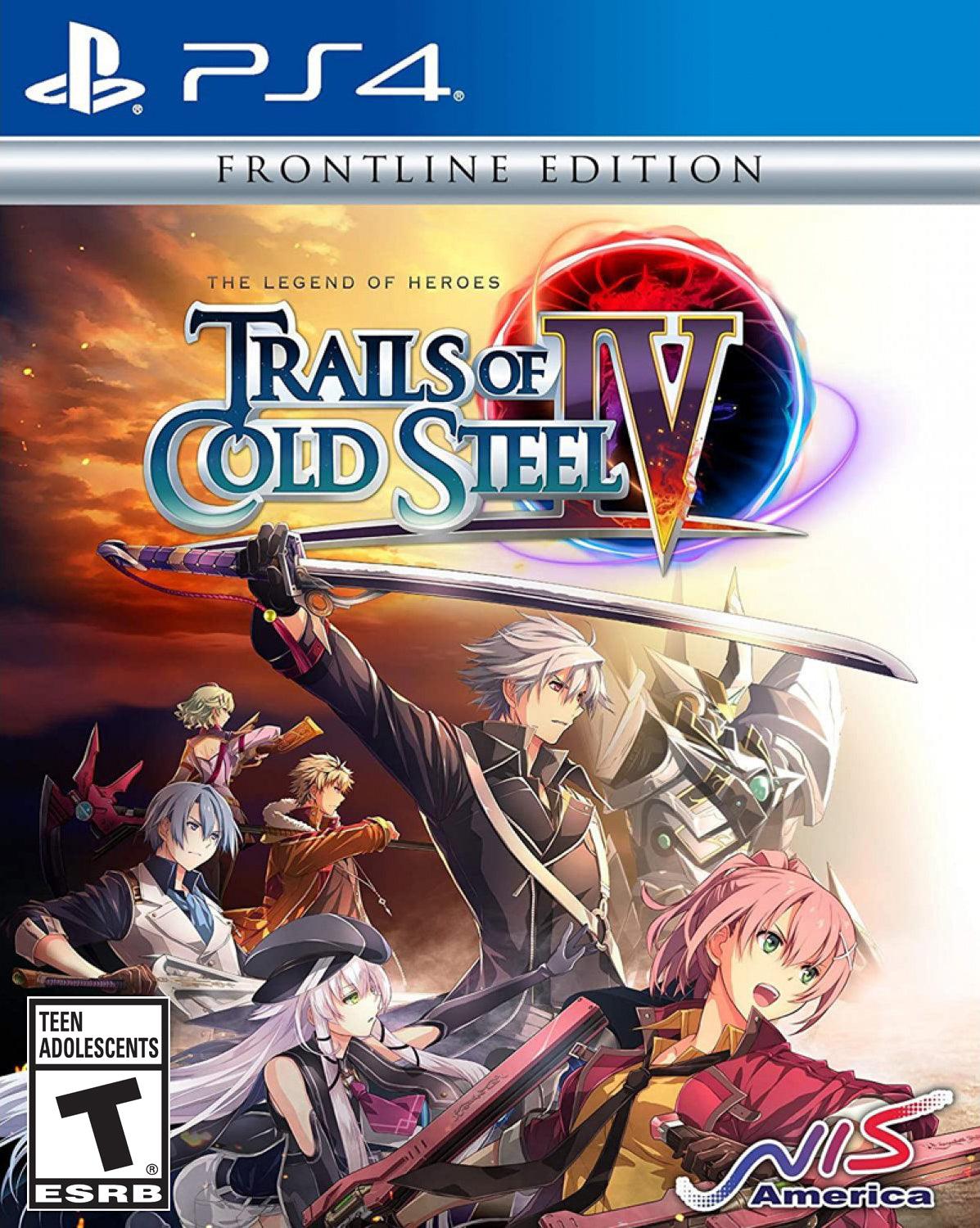 PS4 THE LEGEND OF HEROES TRAILS OF COLD STEEL IV FRONTLINE EDITION ALL (ENG/FR) - DataBlitz