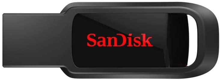 SANDISK CRUZER SPARK USB FLASH DRIVE 64GB (BLACK/RED) - DataBlitz