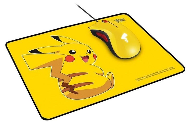 RAZER POKEMON PIKACHU LIMITED EDITION MOUSE + MAT BUNDLE - DataBlitz