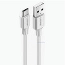 UGREEN USB-A 2.0 TO USB-C CABLE NICKEL PLATING 1M CHARGING AND DATA CABLE (WHITE) (US287/60121) - DataBlitz