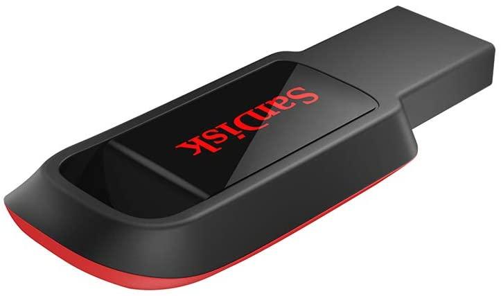 SANDISK CRUZER SPARK USB FLASH DRIVE 64GB (BLACK/RED) - DataBlitz