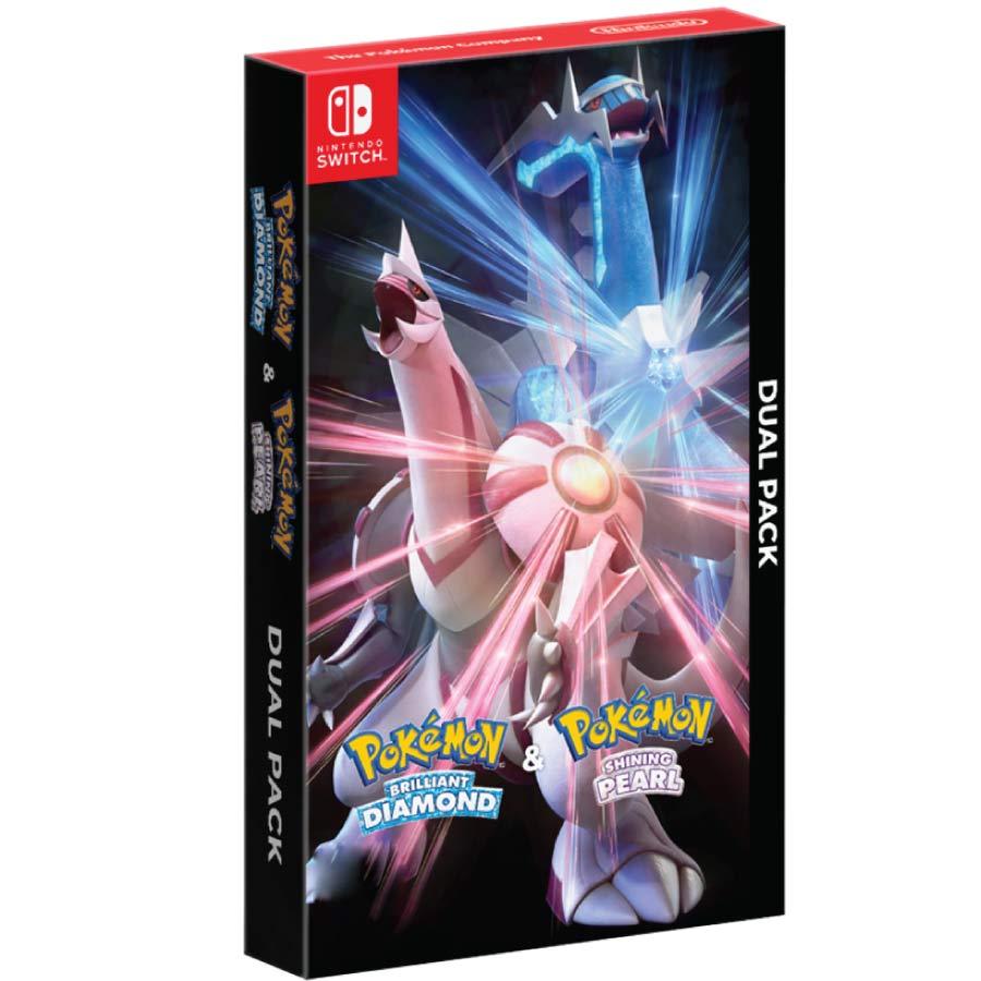 Nintendo Switch Pokemon Brilliant Diamond And Shining Pearl Double Pack