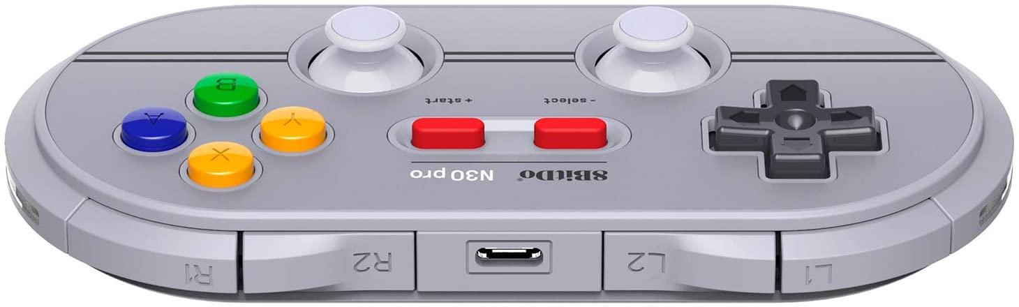 8Bitdo N30 Pro 2 Bluetooth Gamepad 6 Edition Gray (Switch/Windows/Android/MacOs/Steam)