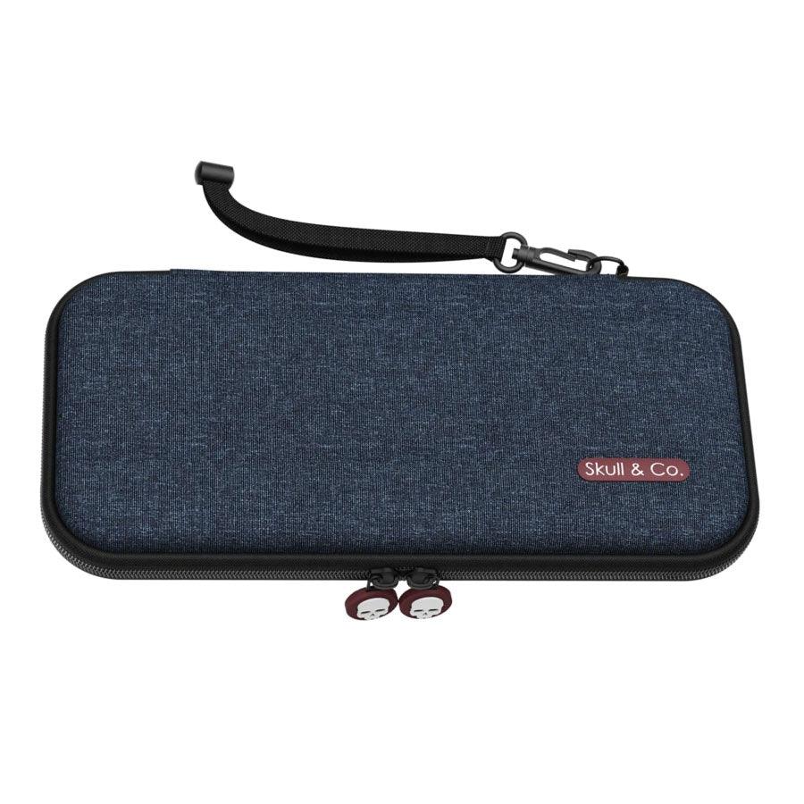 SKULL & CO. NSW EDC CASE FOR SWITCH/SWITCH OLED MODEL (SLIM CARRYING CASE) DENIM (NSEDC-DEN) - DataBlitz