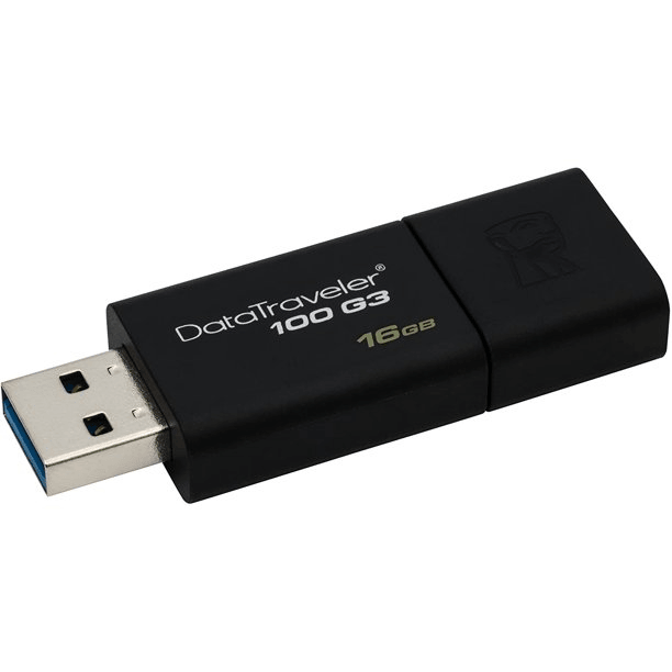 Kingston DT 100 G3 16GB (Black) - DataBlitz