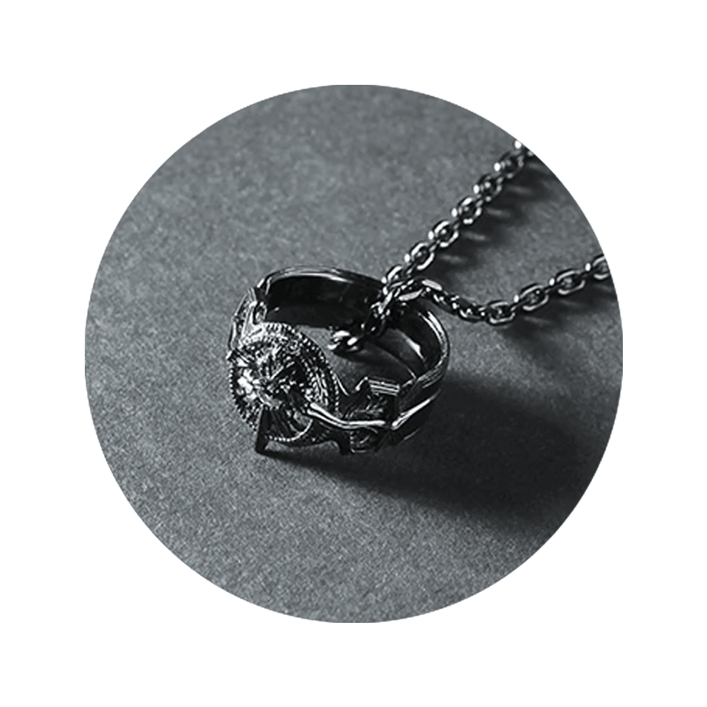 Final Fantasy XV Silver Pendant (Ring Of The Lucii) - DataBlitz