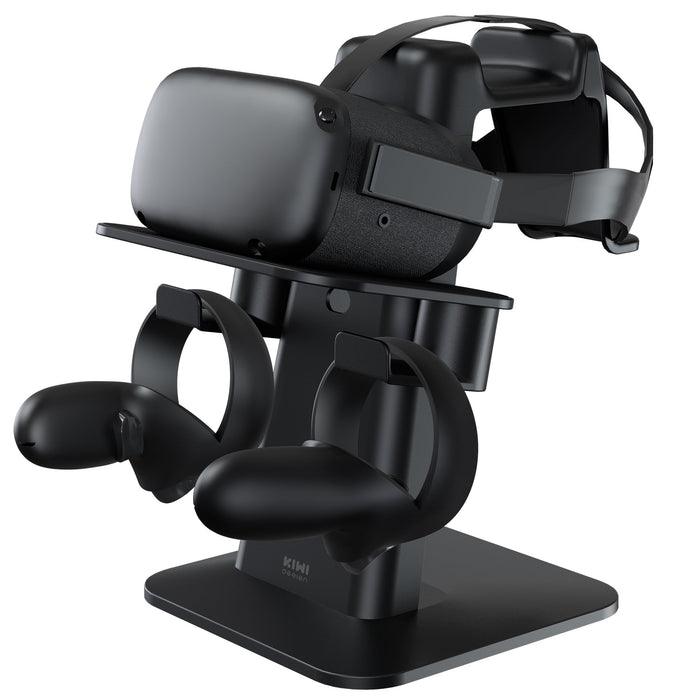 KIWI Design VR Stand Compatible With Oculus Quest 1 & 2 (Black) (KW-S2-1-BK-US) - DataBlitz