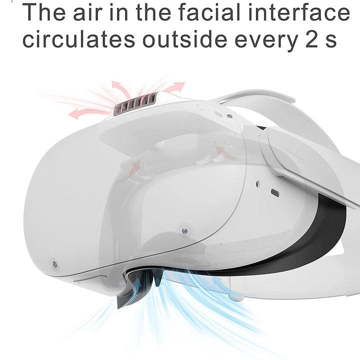 BOBOVR F2 Active Air Circulation Facial Interface Foam Compatible With Oculus Quest 2 - DataBlitz