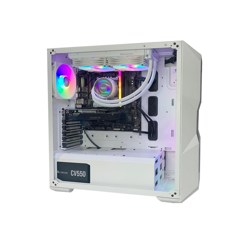 Alpha CMTDM500 Gaming PC (White) | i5-11400 | 8GB RAM DDR4 | 500GB M.2 SSD | GTX 1650 | Windows 11 Home - DataBlitz