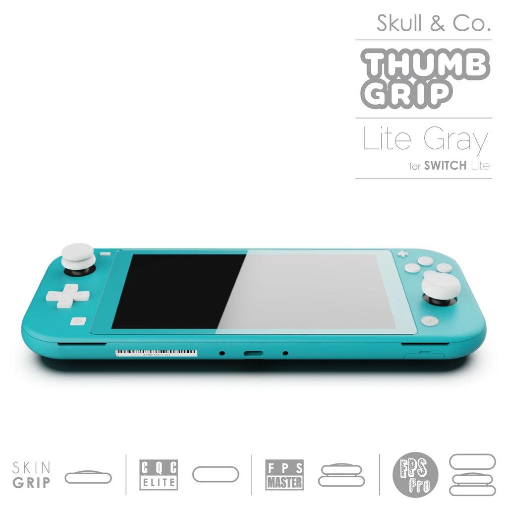 SKULL & CO. NSW ANALOG CAPS FOR JOY-CON N-SWITCH/LITE (LITE GRAY) (SET OF 6) - DataBlitz