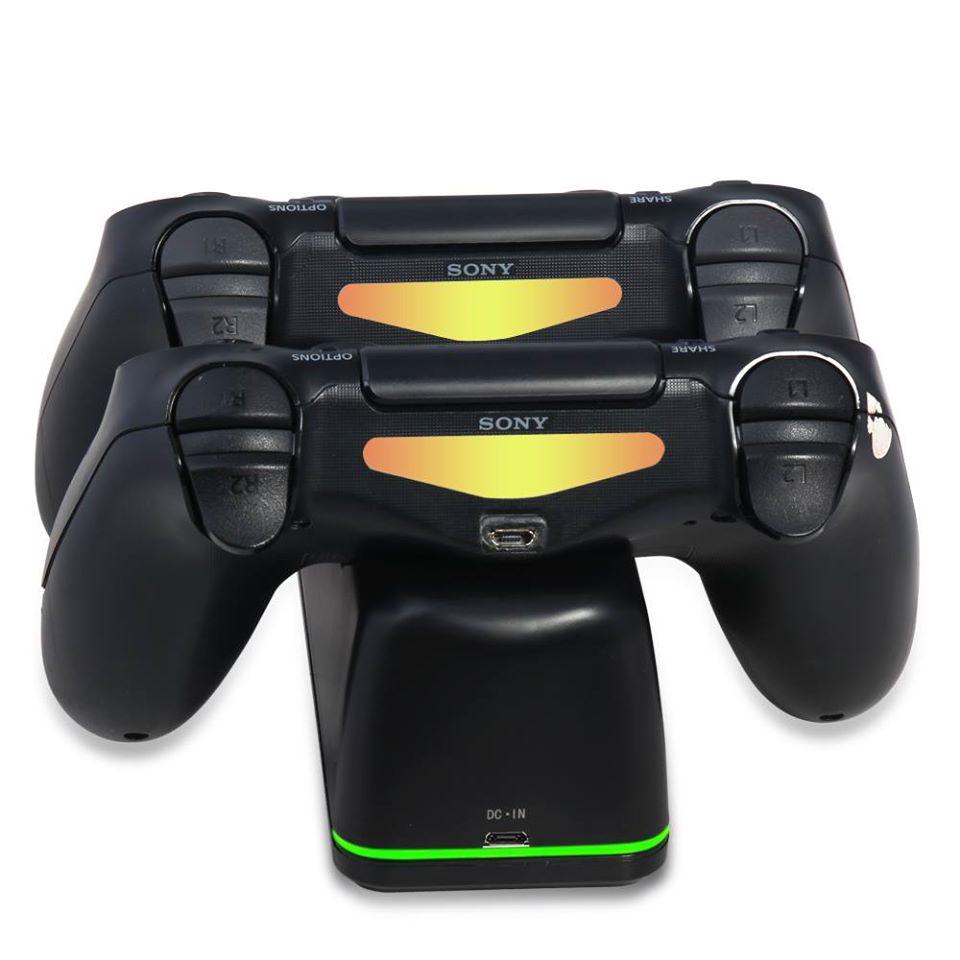 DOBE PS4 DUAL CHARGING DOCK FOR PS4 WIRELESS CONTROLLER (PS4/SLIM/PRO) (TP4-1796) NEW MODEL - DataBlitz